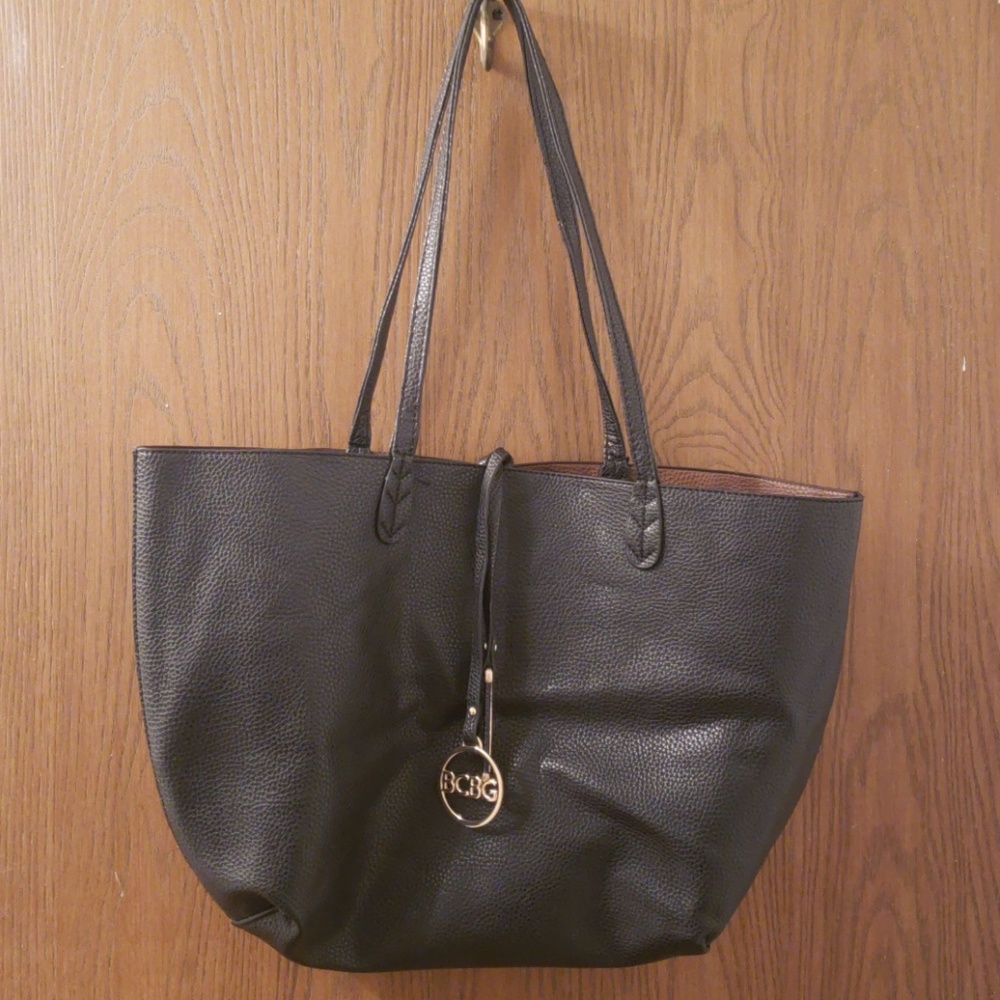 BCBG reversible tote bag